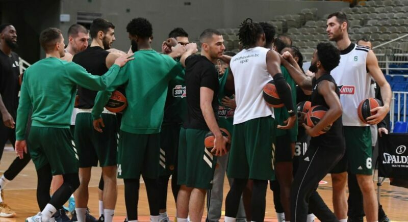 Παναθηναϊκός προπόνηση