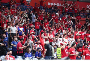 EuroLeague: Πρόστιμο 20.000 ευρώ στον Ολυμπιακό για υβριστικά συνθήματα στο Final 4