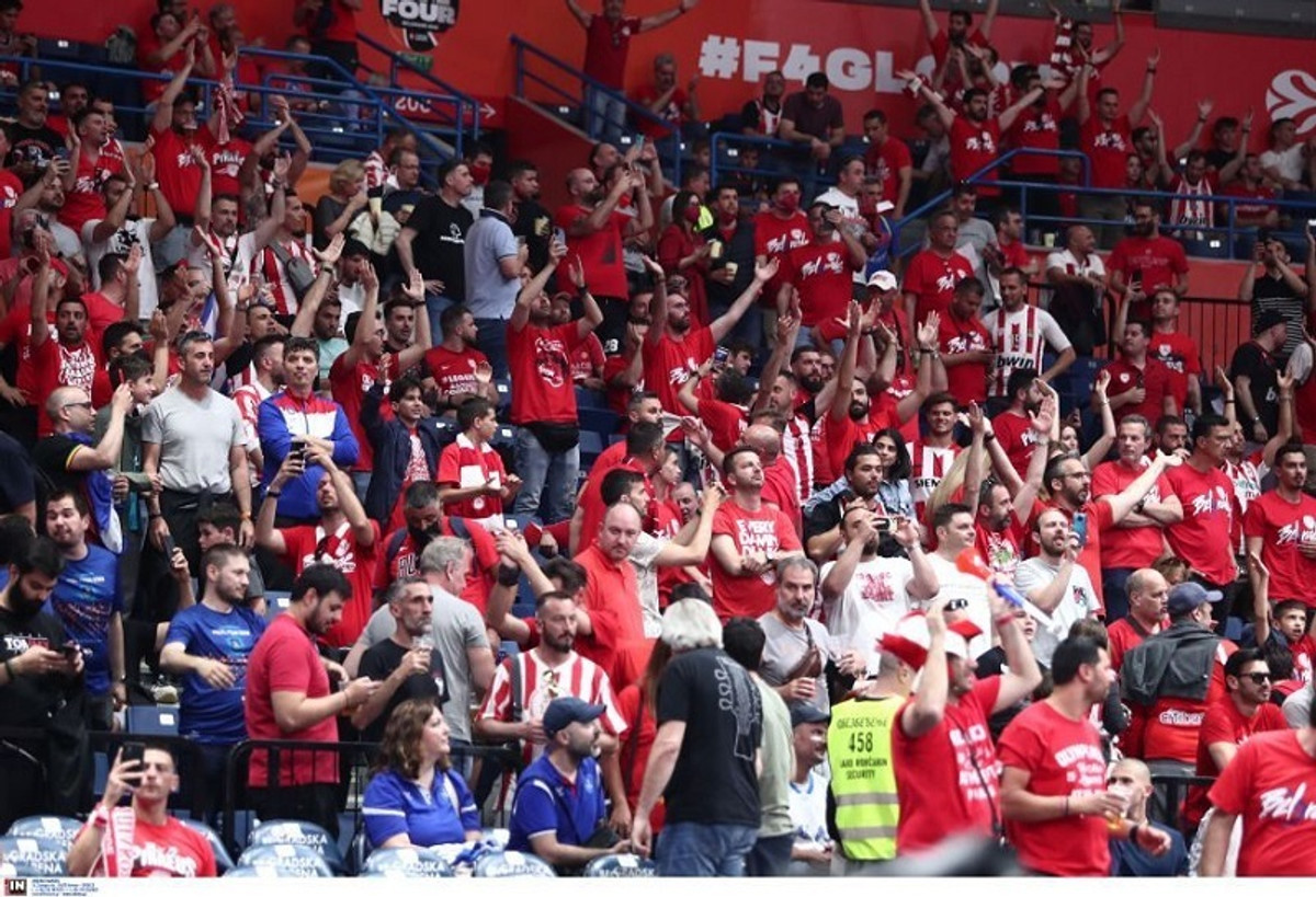 EuroLeague: Πρόστιμο 20.000 ευρώ στον Ολυμπιακό για υβριστικά συνθήματα στο Final 4