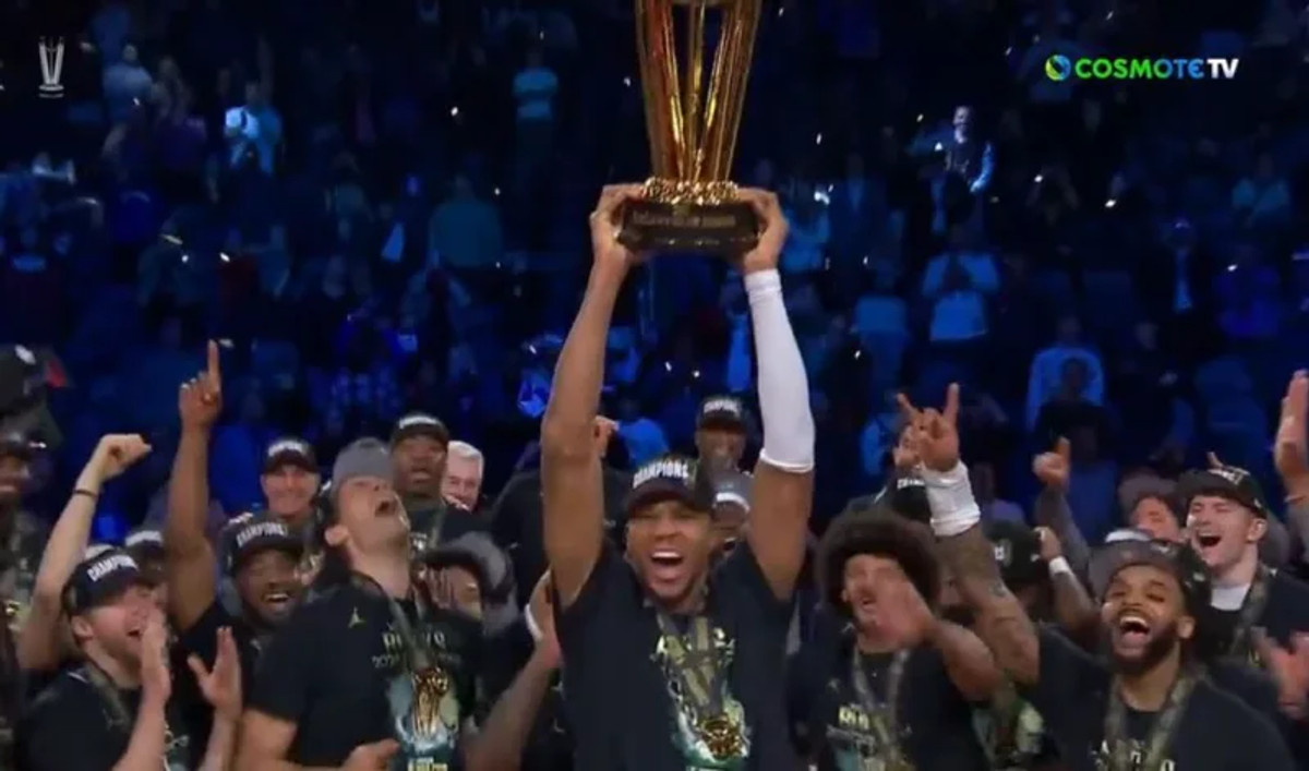 Θριαμβευτές του NBA Cup οι Μπακς, 97-81 τους Θάντερ με MVP τον Γιάννη! (vid)