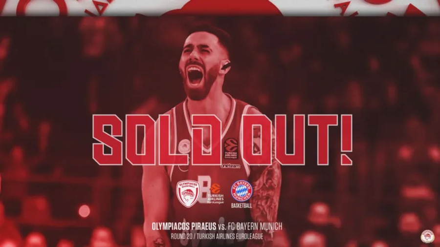 Ολυμπιακός: Sold out ο αγώνας με την Μπάγερν! (pic)