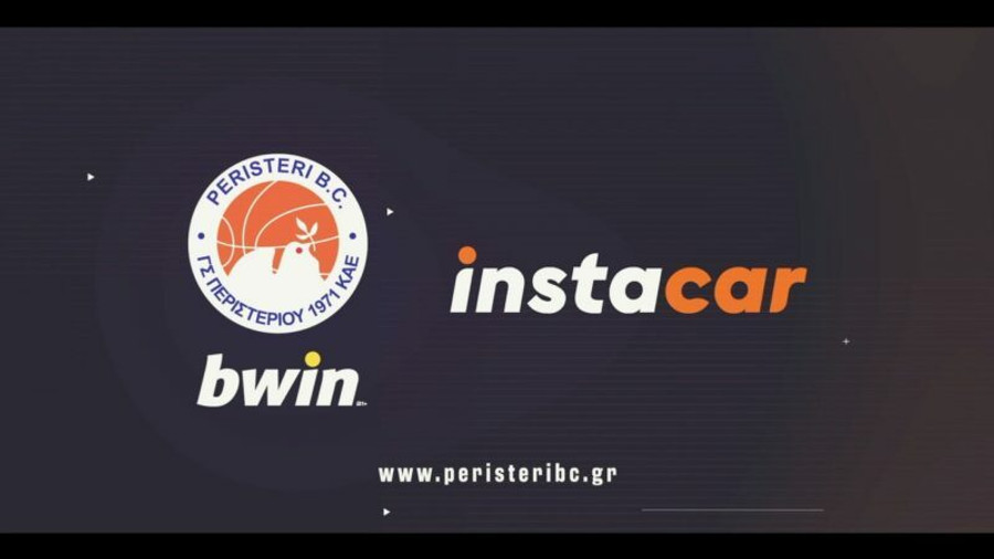 Επίσημος υποστηρικτής του Περιστερίου bwin το instacar!