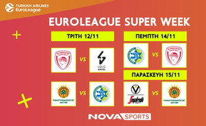 EuroLeague: &quot;Διαβολοβδομάδα&quot; Part III στο παρκέ του Novasports!