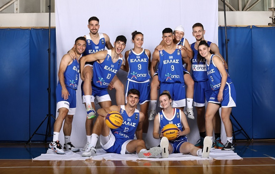 Την Πέμπτη η αναχώρηση των Εθνικών ομάδων 3X3 U21 για το Nations League