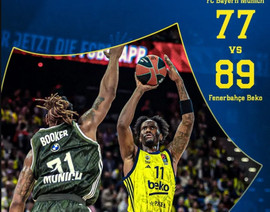 Δεύτερη η Φενέρμπαχτσε 89-77 την Μπάγερν στο Μόναχο - Τρίτος ο Παναθηναϊκός (vid)