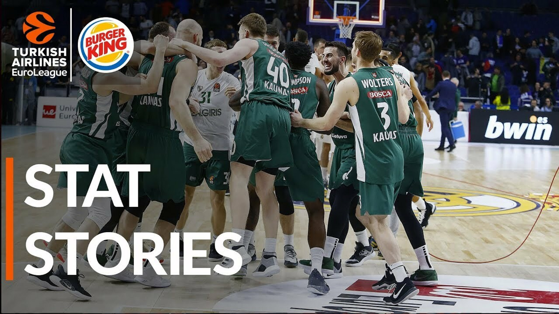 Τα stat stories της τελευταίας αγωνιστικής της Euroleague (video)