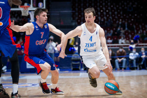 VTB-League: Οριστικά πρώτη η Ζενίτ 81-77 την ΤΣΣΚΑ με λυτρωτή τον Πάνγκος!