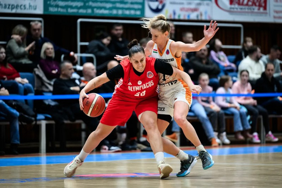 Ο Ολυμπιακός έχασε 85-63 από την Πεκς, πολύ δύσκολη η ρεβάνς