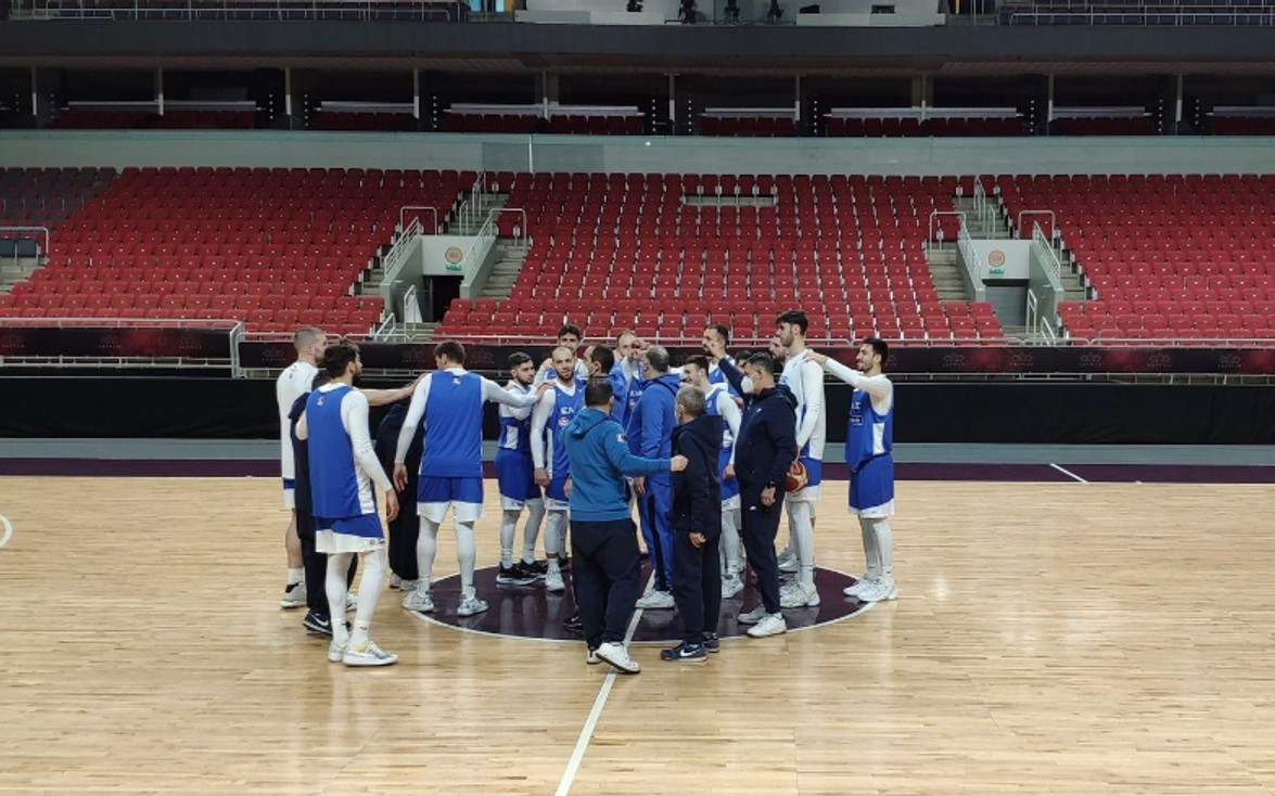 Η πρώτη προπόνηση της Εθνικής στη Ρίγα της Λετονίας (pics &amp; vid)