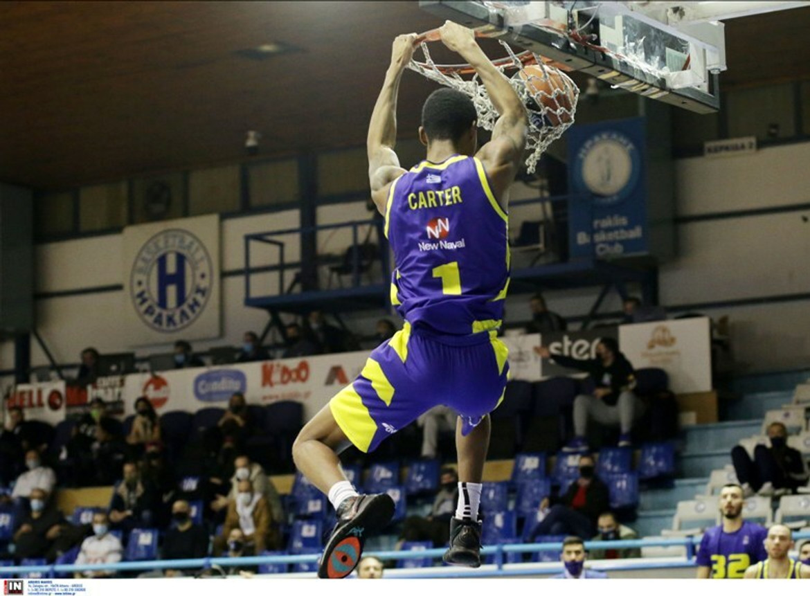 Stoiximan MVP της εβδομάδας ο Τάισον Κάρτερ του Λαυρίου (pic)