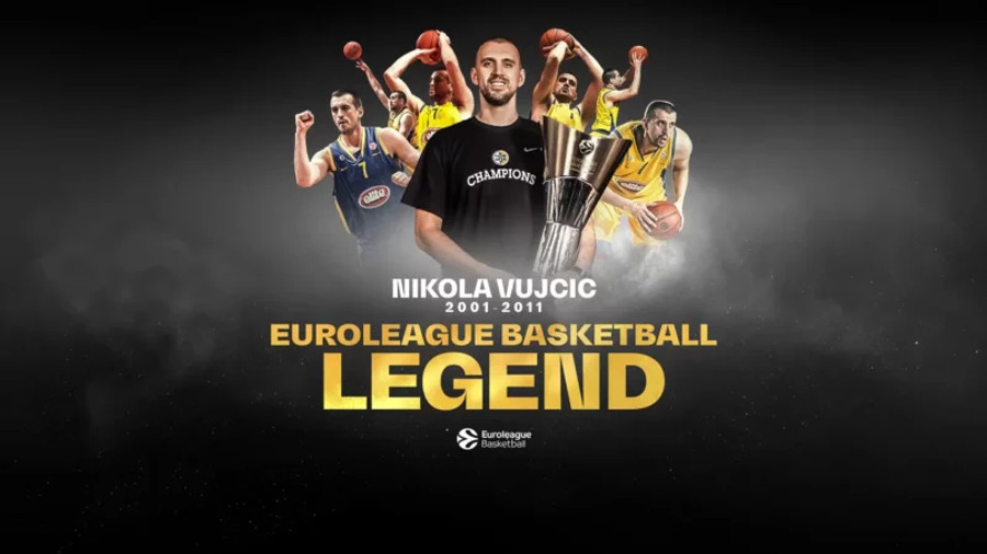 Θρύλος της EuroLeague ο Νίκολα Βούιτσιτς (video)