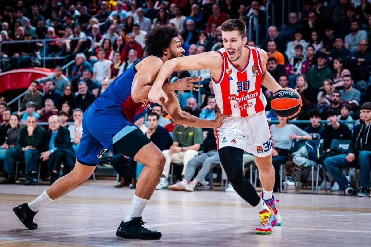 Mε Πετρούσεβ ο Ερυθρός Αστέρας 78-74 την Μπαρτσελόνα στο Παλάου Μπλαουγκράνα
