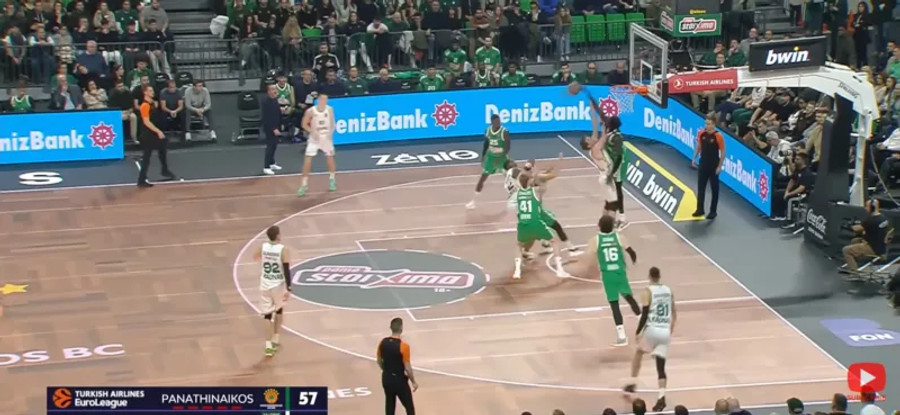 Euroleague Top-10: Ναν - Γκέιμπριελ στο Νο8, κορυφή ο Χεζόνια (vid)
