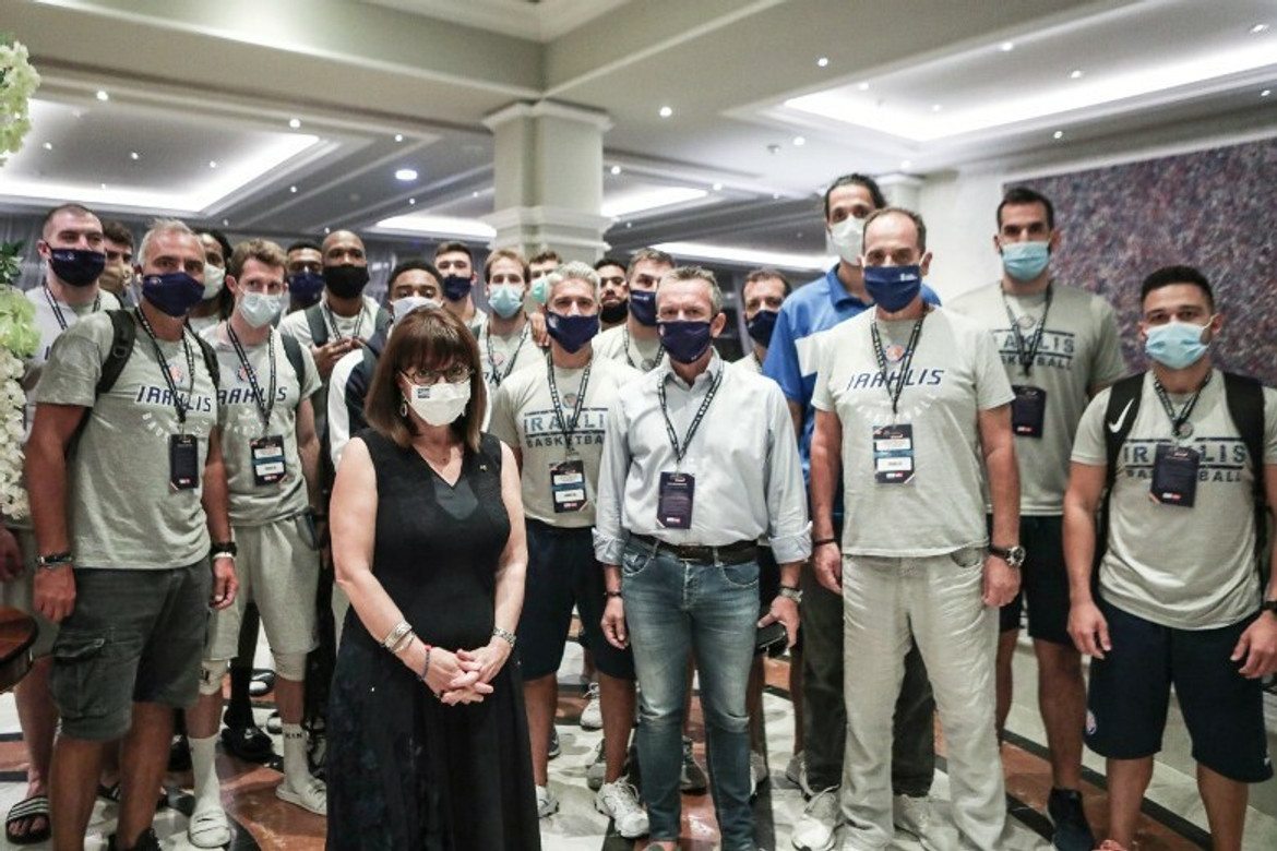 Ηρακλής: Ευχές από την Πρόεδρο της Δημοκρατίας, Αικατερίνη Σακελλαροπούλου (pic)