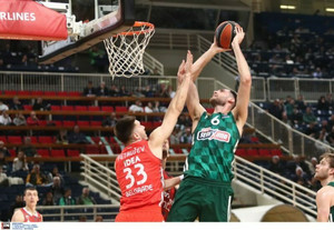 Παναθηναϊκός-Ερυθρός Αστέρας 75-66: Με ψυχή και ανατροπή από το -16!