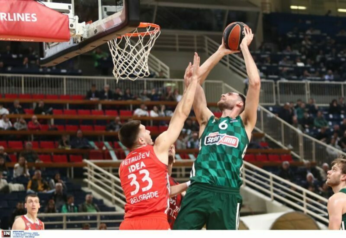 Παναθηναϊκός-Ερυθρός Αστέρας 75-66: Με ψυχή και ανατροπή από το -16!