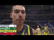 Final 4... τριπόντων από το κέντρο με τον Σλούκα να ισοφαρίζει τη Ρεάλ!
