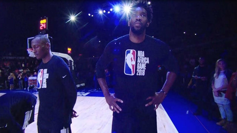 Απολαυστικός και στο ΝΒΑ Africa Game 2018 ο Εμπίντ! (VIDEOS)