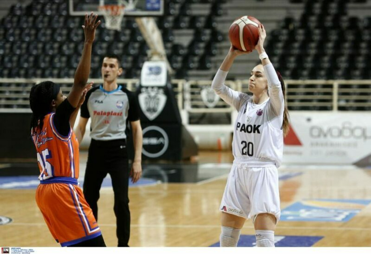 Α1 Γυναικών: Ο ΠΑΟΚ 80-66 και 2-2 με τη Δάφνη Αγ. Δημητρίου
