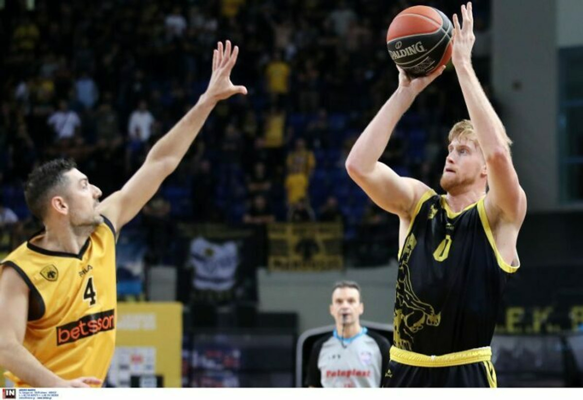 AEK-Άρης 63-76: Με σούπερ δίδυμο Χόρκλερ-Γκούντγουιν &quot;διπλό&quot; στα Άνω Λιόσια (pics &amp; vid)
