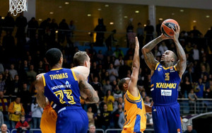 Πρώτη νίκη για τη Χίμκι του Μπαρτζώκα, 87-72 την Γκραν Κανάρια (Video)
