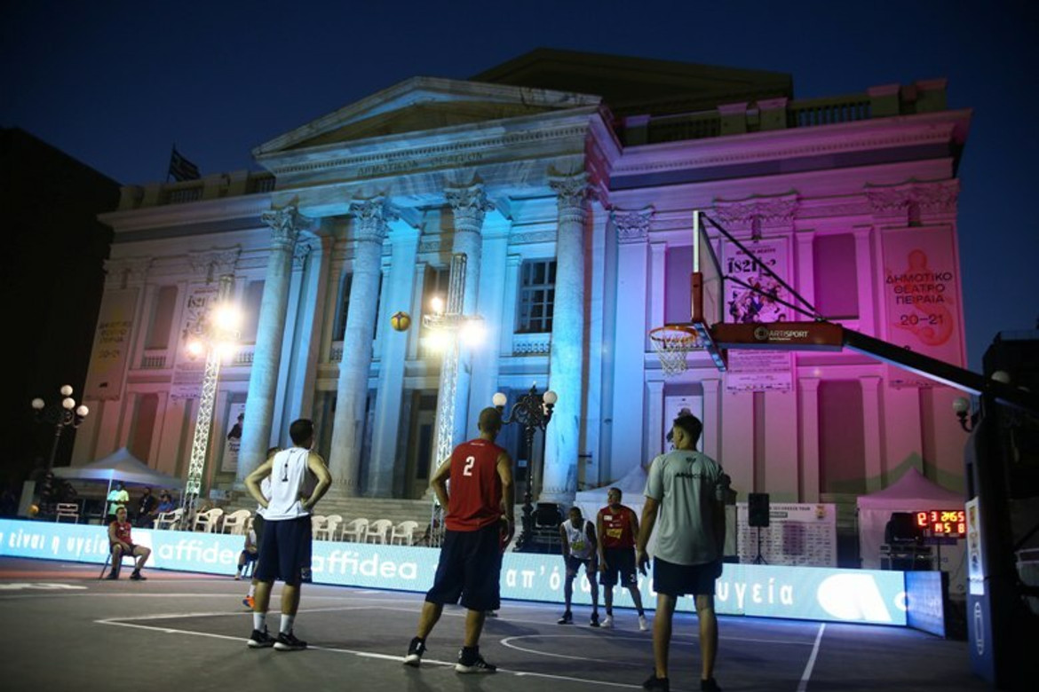 1st Interwetten FIBA 3x3 Greece Tour: Φαντασμαγορική παράσταση στο Δημοτικό Θέατρο Πειραιά (pics)