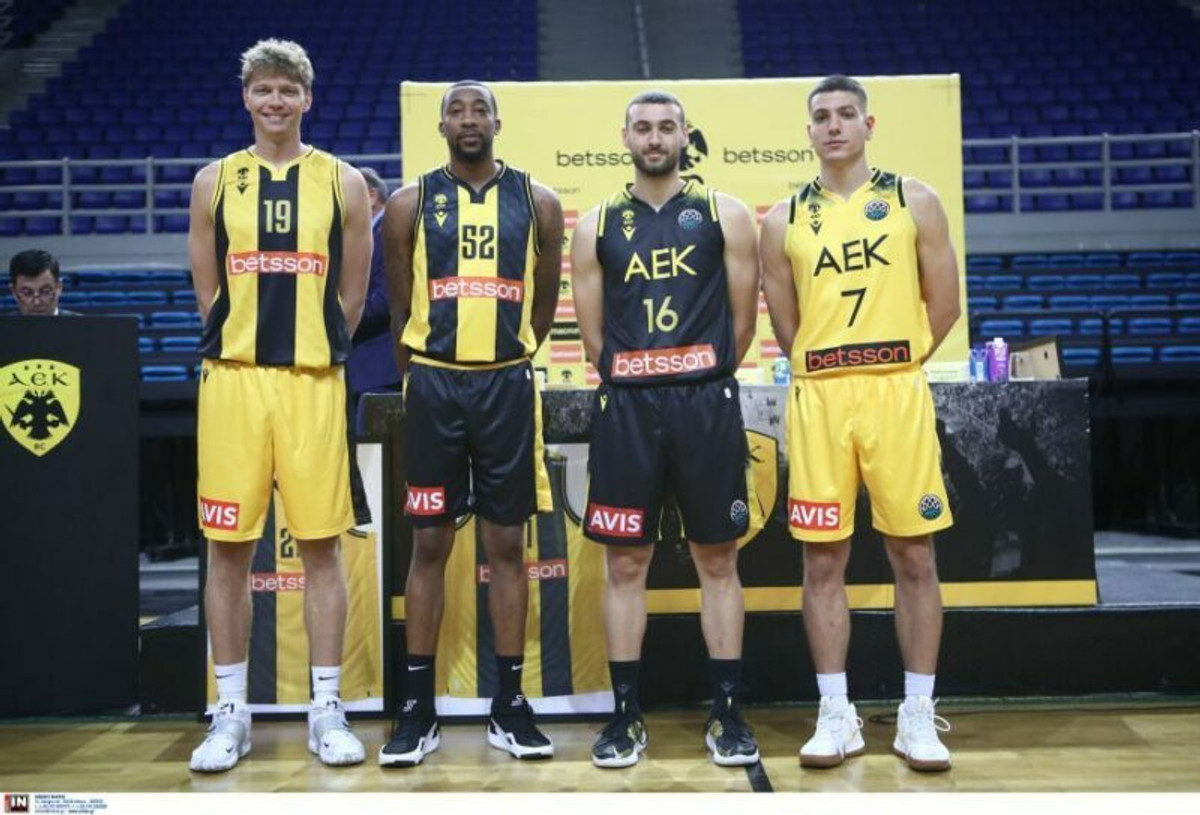 AEK: Τα νούμερα στις φανέλες των παικτών (pic)