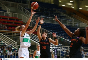 Eurocup Γυναικών: Εκτός έδρας δοκιμασίες για Ολυμπιακό και Παναθηναϊκό (vids)