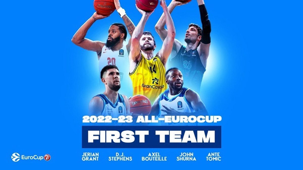 EuroCup: Η καλύτερη πεντάδα της σεζόν