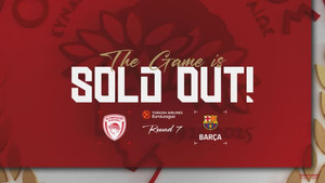 Ολυμπιακός: Sold out ο αγώνας με την Μπαρτσελόνα (pic)