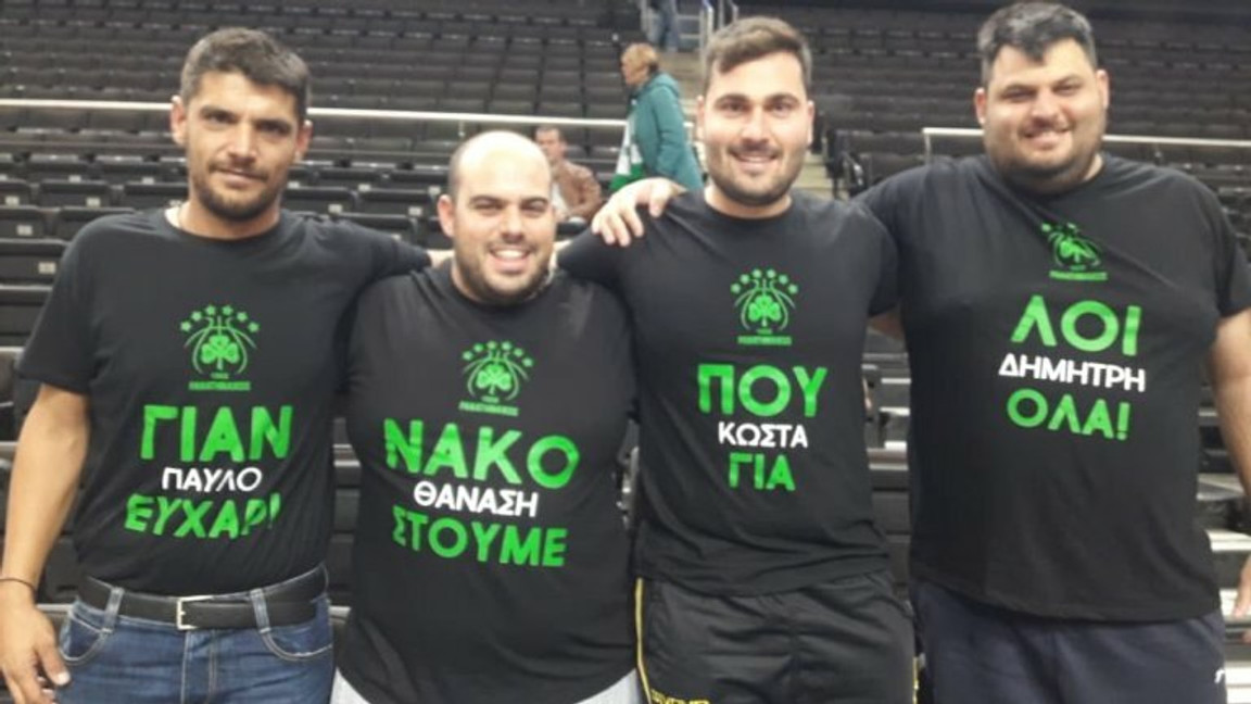 Παναθηναϊκός: Οι 4 φίλαθλοι που πήγαν από τη Ρόδο στο Κάουνας (pic)