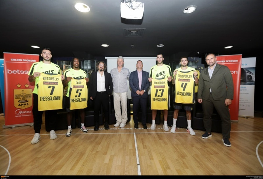 Άρης: Παρουσίασε τη συμφωνία με την Betsson
