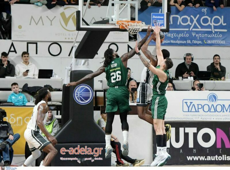 LIVE STREAMING: Απόλλωνας Πάτρας-Παναθηναϊκός 55-87 (Τελικό)