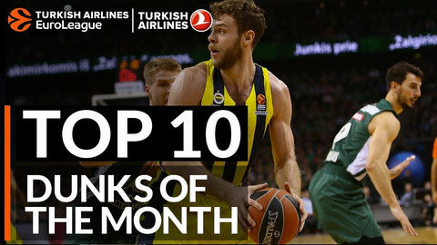 Euroleague : Με Πρίντεζη τα 10 καλύτερα καρφώματα του Οκτωβρίου (Video)