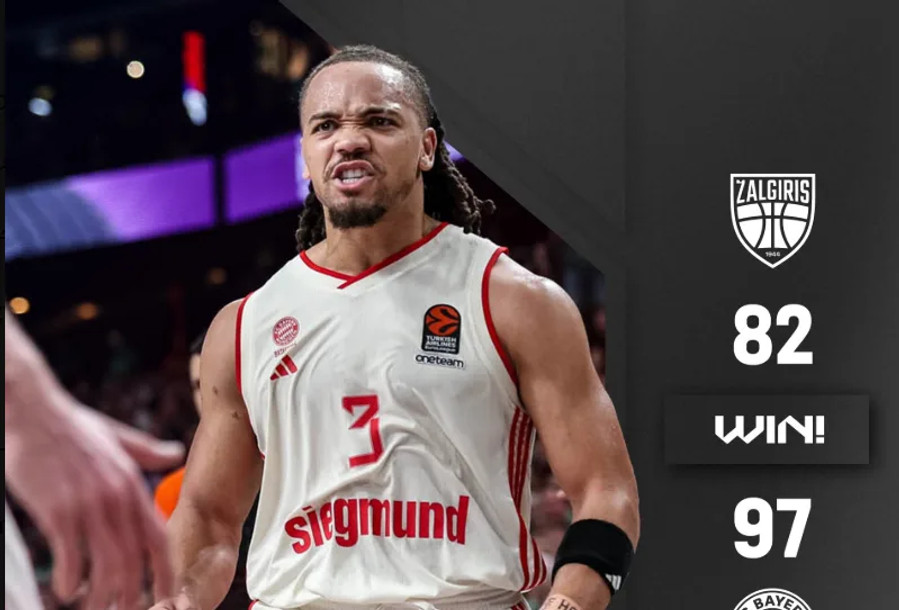 Τρομερή η Μπάγερν, 97-82 τη Ζαλγκίρις στο Κάουνας (vids)