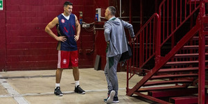 Η συνάντηση Σκόλα - Γιασικεβίτσιους πριν από το Αρμάνι - Ζαλγκίρις (pic)