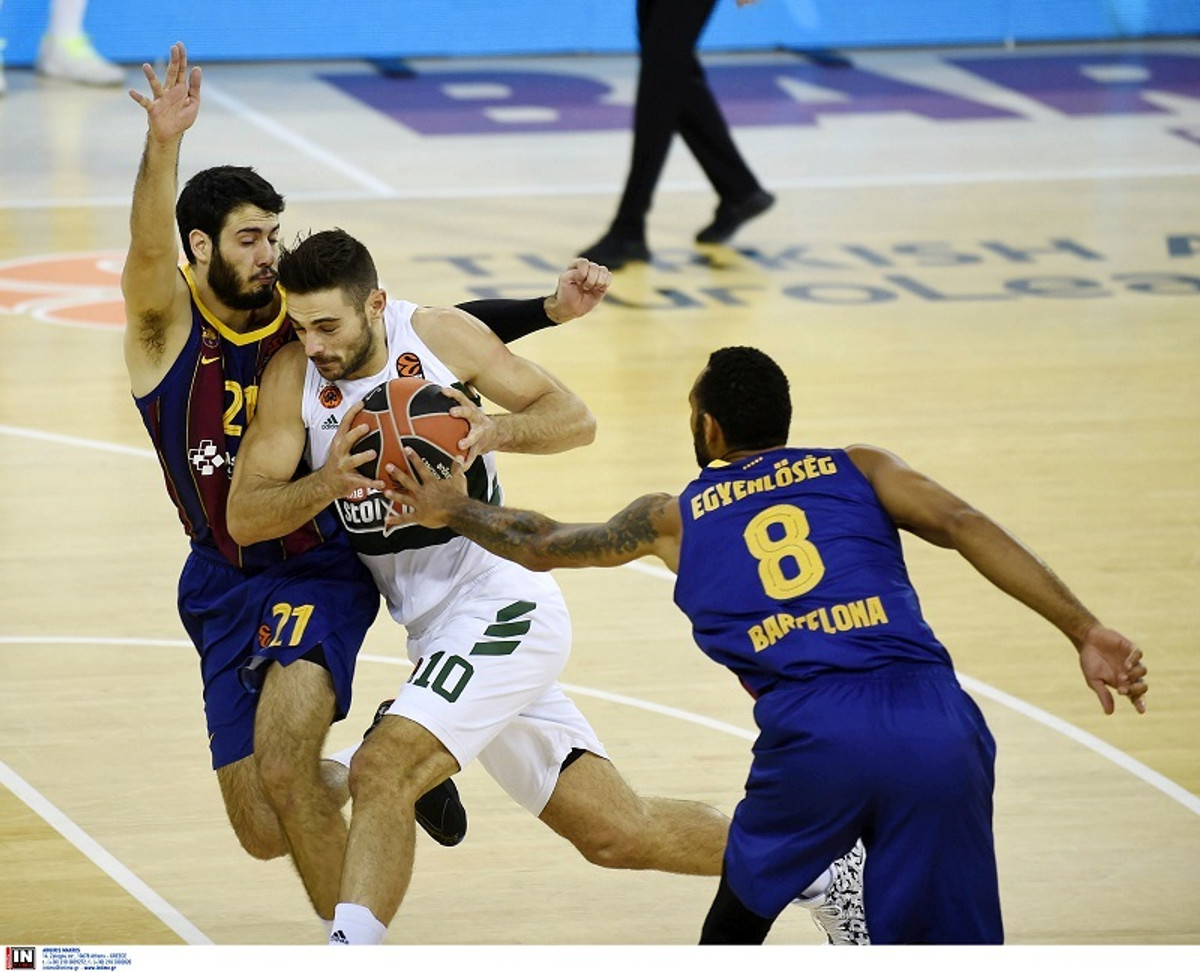 Τα photo clicks του Μπαρτσελόνα-Παναθηναϊκός (gallery)