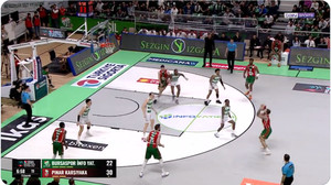 Η Καρσίγιακα διέλυσε 102-68 την Μπούρσασπορ πριν από το Περιστέρι (vid)