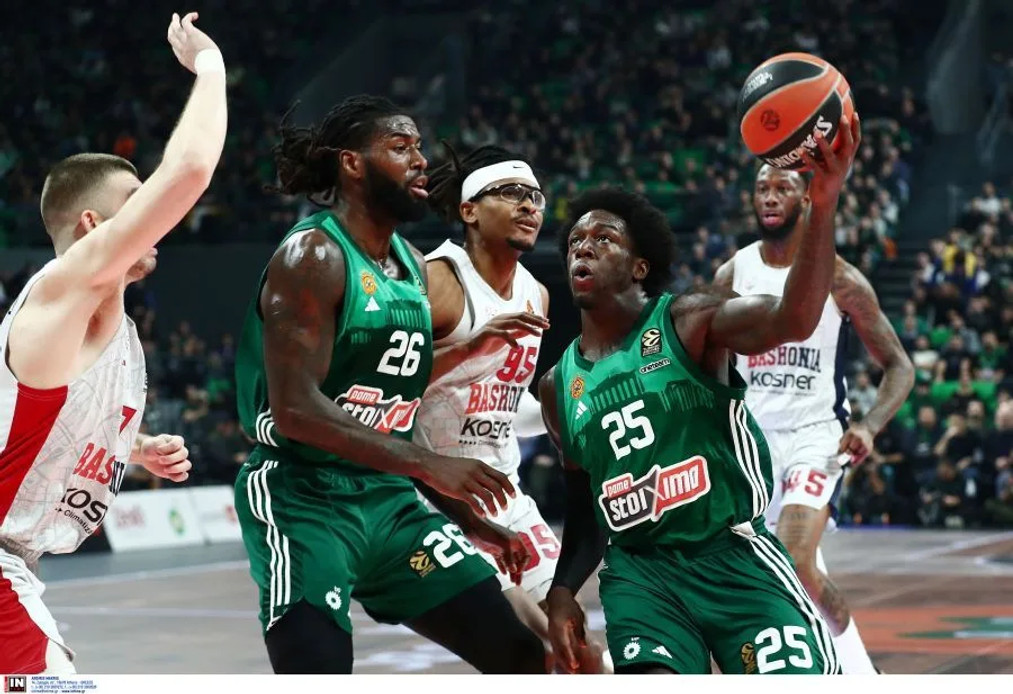 Παναθηναϊκός-Μπασκόνια: Η photo gallery της αναμέτρησης του ΟΑΚΑ