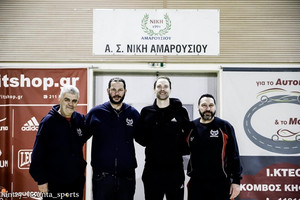 Νίκη Αμαρουσίου: Τίμησε τον Πέτερι Κόπονεν στο φιλικό με την ANGT Team Πάτρας (gallery)