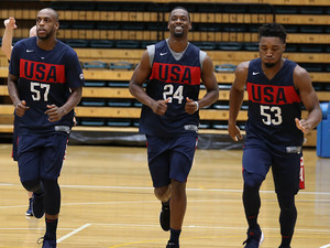 Η photo gallery από την τελευταία προπόνηση της Team USA