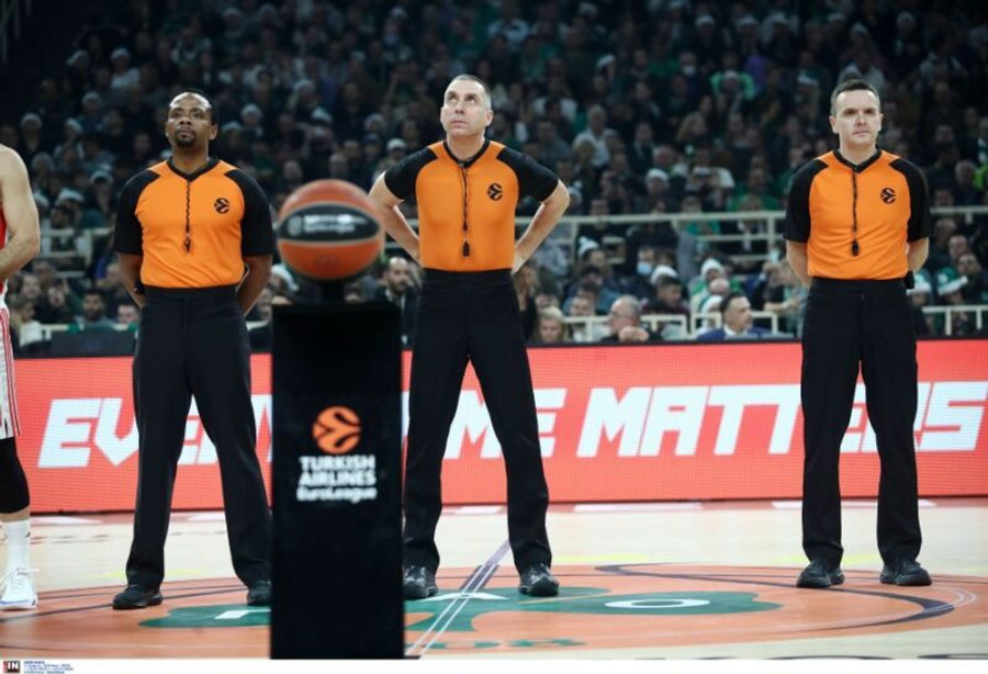 Εφές-Παναθηναϊκός: Οι διαιτητές του Game 3 (pic)