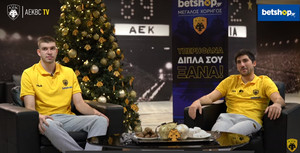 ΑΕΚ: Το Χριστουγεννιάτικο quizbomb μεταξύ Μωραΐτη-Ρογκαβόπουλου (video)
