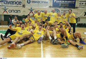 Οι Παίδες του Περιστερίου πρωταθλητές ΕΣΚΑ