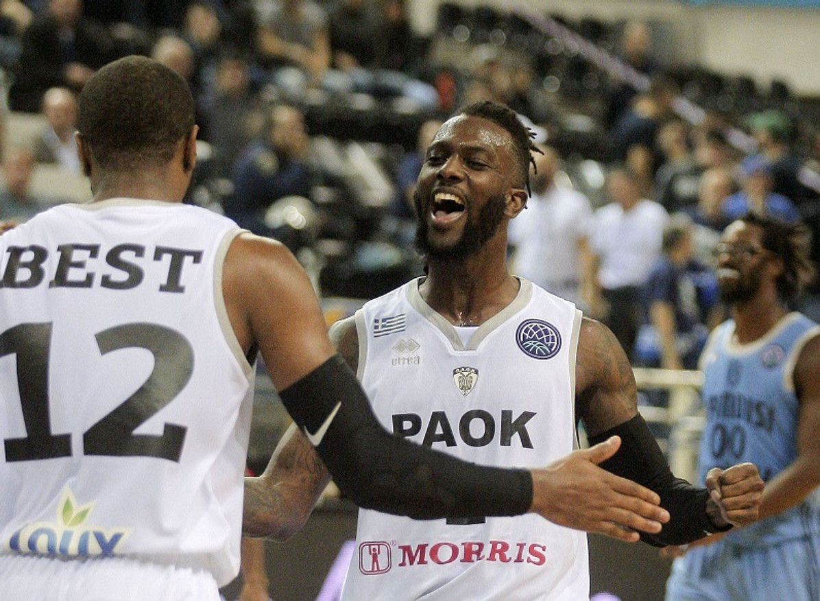 &quot;Έσπασε το ρόδι&quot; ο ΠΑΟΚ 95-91 την Μπρίντιζι (pics)