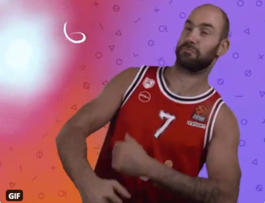 Euroleague: Το GIF του Σπανούλη και των άλλων παικτών της διοργάνωσης!