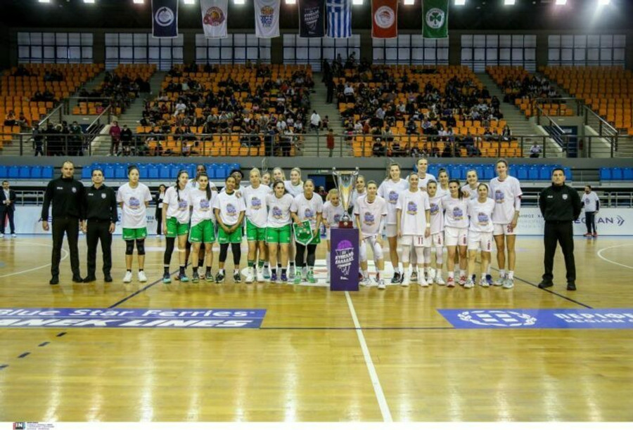 Ολυμπιακός-Παναθηναϊκός: Η photo gallery του ημιτελικού στο Final 4 Κυπέλλου Γυναικών
