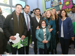 Η επίσκεψη της ΚΑΕ Παναθηναϊκός ΟΠΑΠ στο ίδρυμα ΕΛΠΙΔΑ (pics)