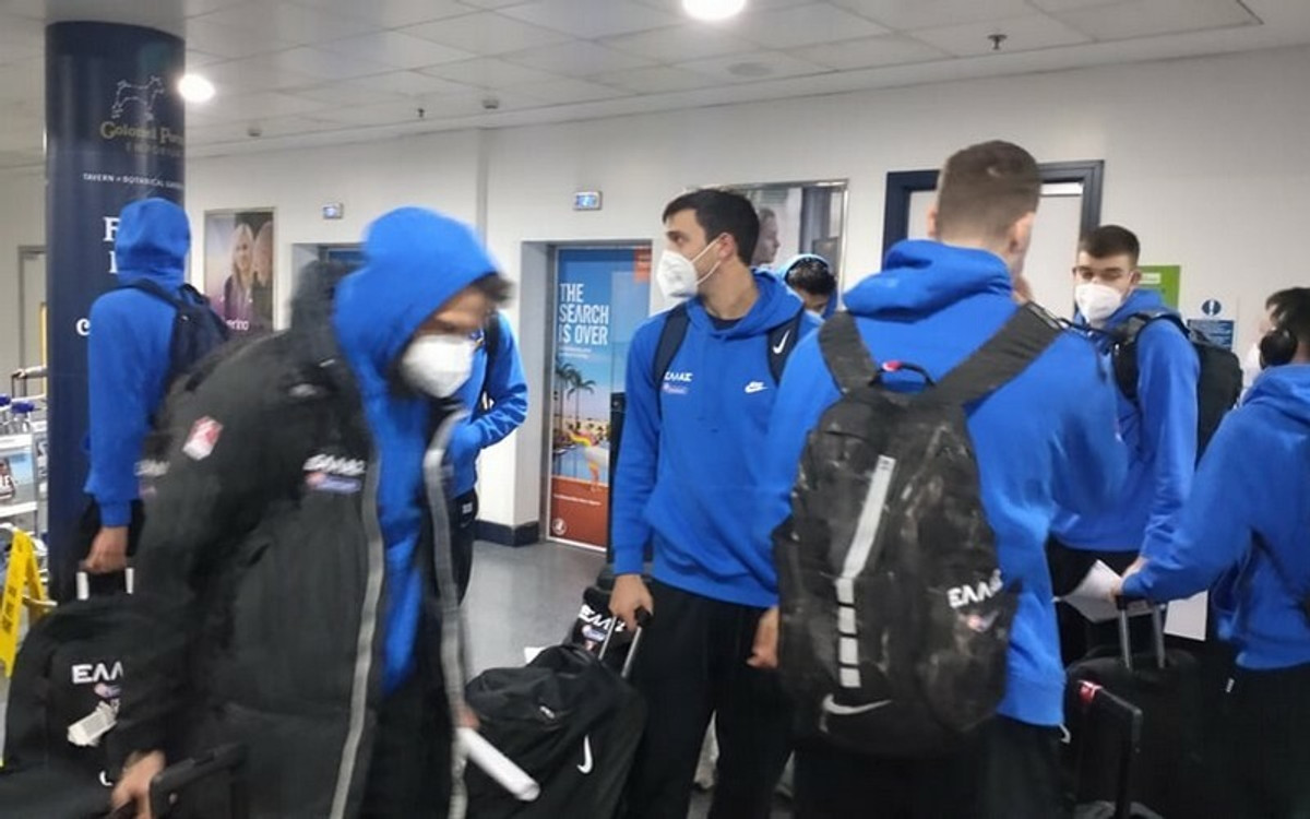Εθνική Ανδρών: Έφτασε στο Νιούκαστλ (pics &amp; vid)