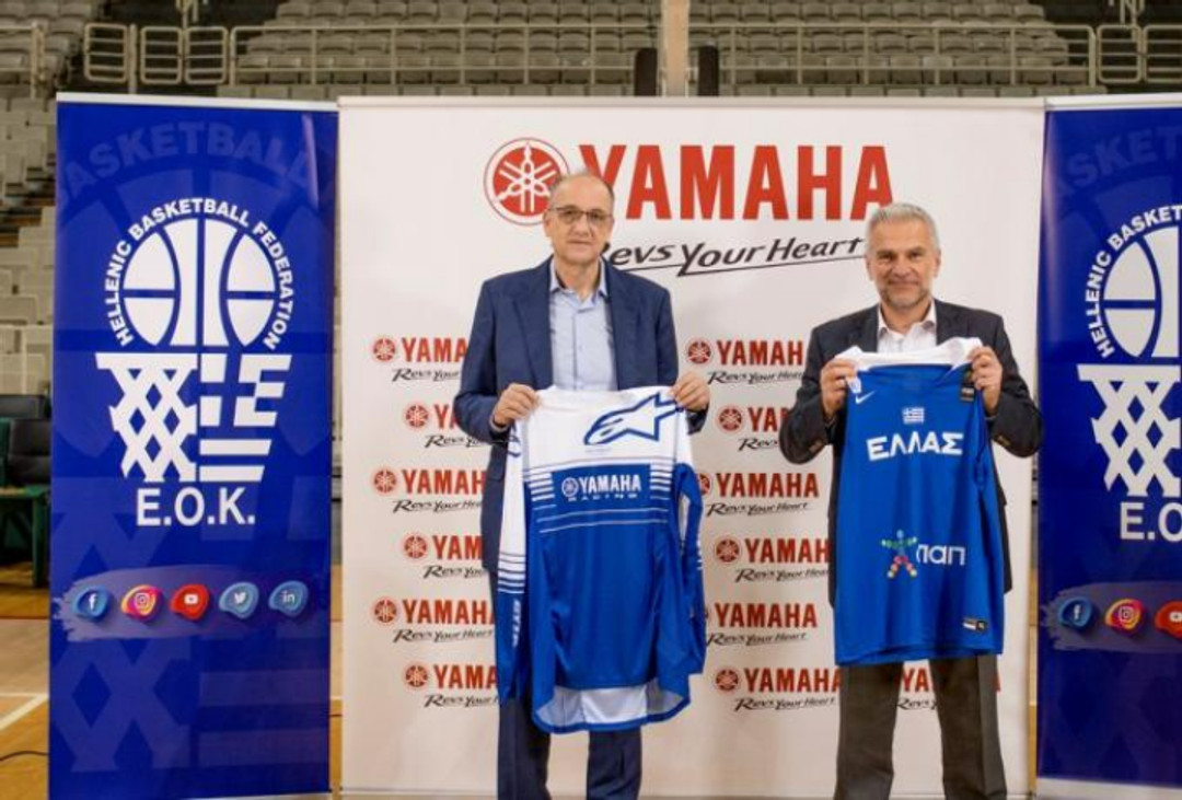 Η Yamaha Χορηγός των Εθνικών Ομάδων μπάσκετ (pics)